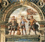 Decoration of the Sala del Gigli GHIRLANDAIO, Domenico